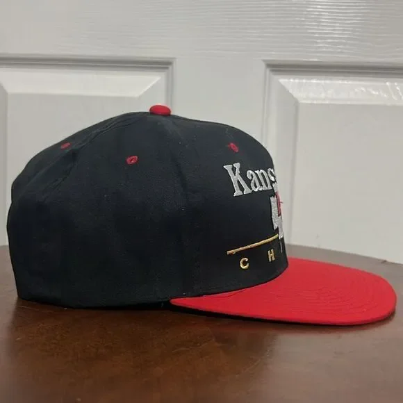 🔥🏈 True Vintage KANSAS CITY CHIEFS NFL Trucker Style Snapback Hat - PERFECT